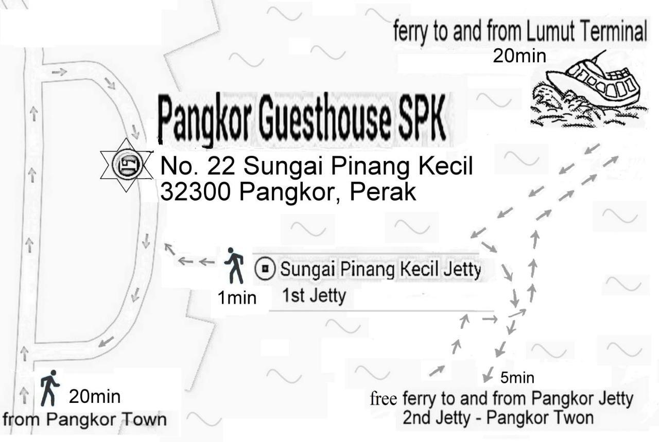 Pangkor Guesthouse SPK Kampong Sungai Udang Extérieur photo